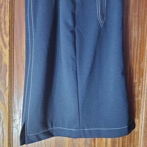 Blue with white stitching Banana Republic skirt Size 6